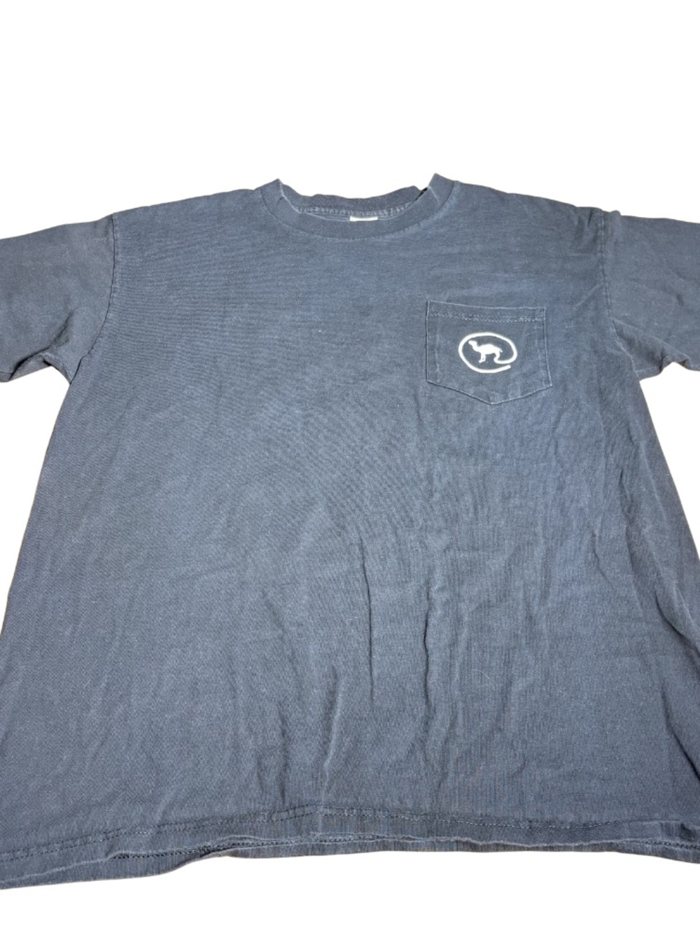 VintageCamel Black Graphic T-Shirt Where‎ It's @ Short Sleeve Size XL